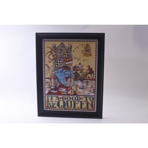 Mary Engelbreit, It's Good To Be Queen, SIGNED, Wall Hanging, ~ 250521-WH 115